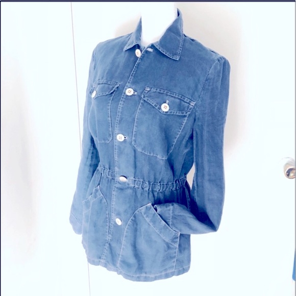 Ralph Lauren Button Up & Pockets Utility Jacket - Picture 5 of 8